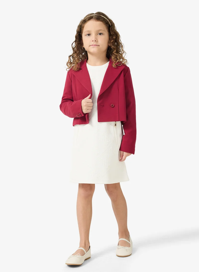 GUESS Kids Jacquard Logo Dress